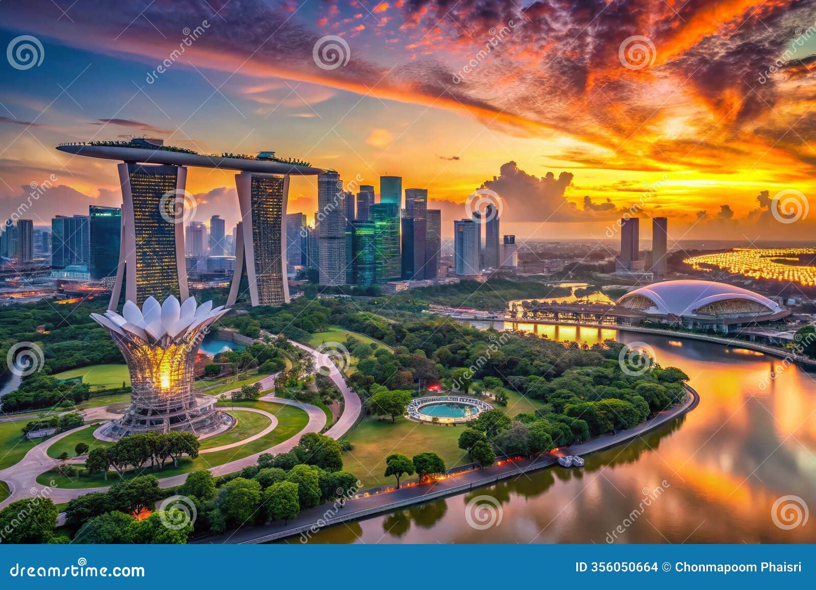 Capturing Singapore’s Skyline Through Marina Bay Sands Perspective