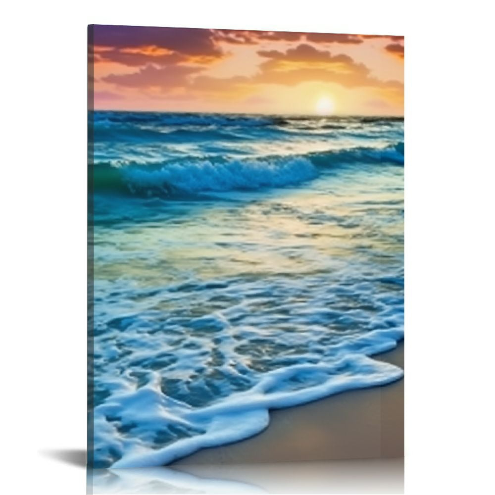 Understanding the Artistic Journey Behind Beach Canvas Wall Art Series