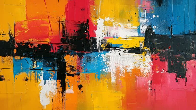Analyzing the Visual Impact of Bold Abstraction I & II in Shagreen Canvas Wall Art
