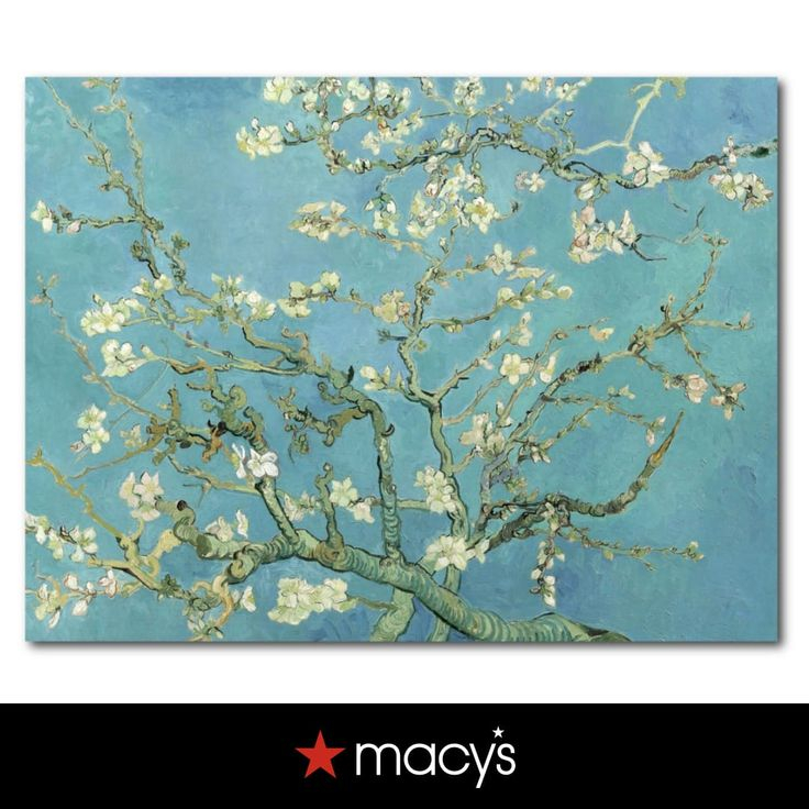 Courtside Market Van Gogh Cherry Blossoms Gallery-Wrapped Canvas Wall ... pertaining to Modern Interpretations of Van Gogh's Cherry Blossom Themes in Contemporary Gallery Art