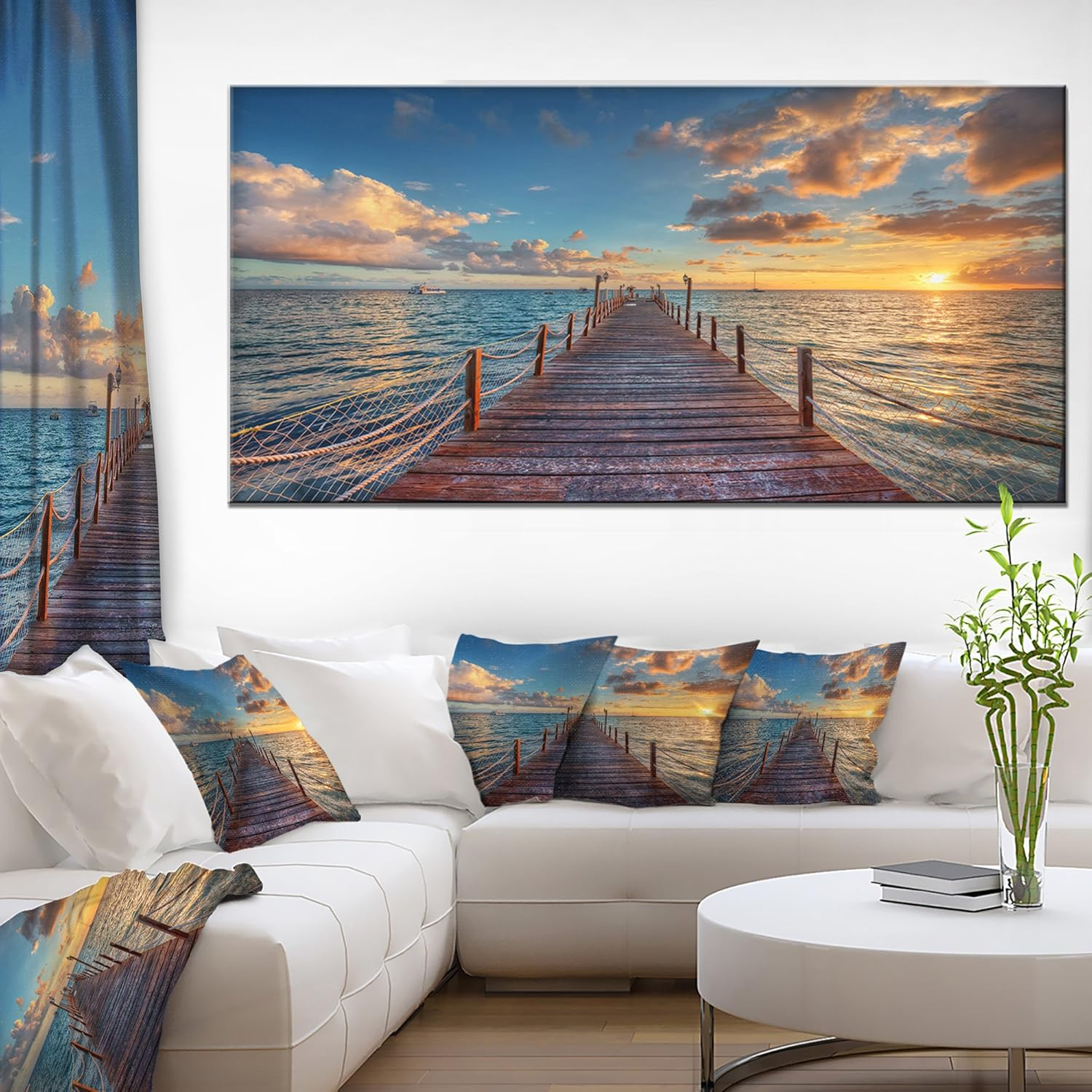The Artistic Evolution of Sea Bridge Canvas Wall Art in Modern Home Decor