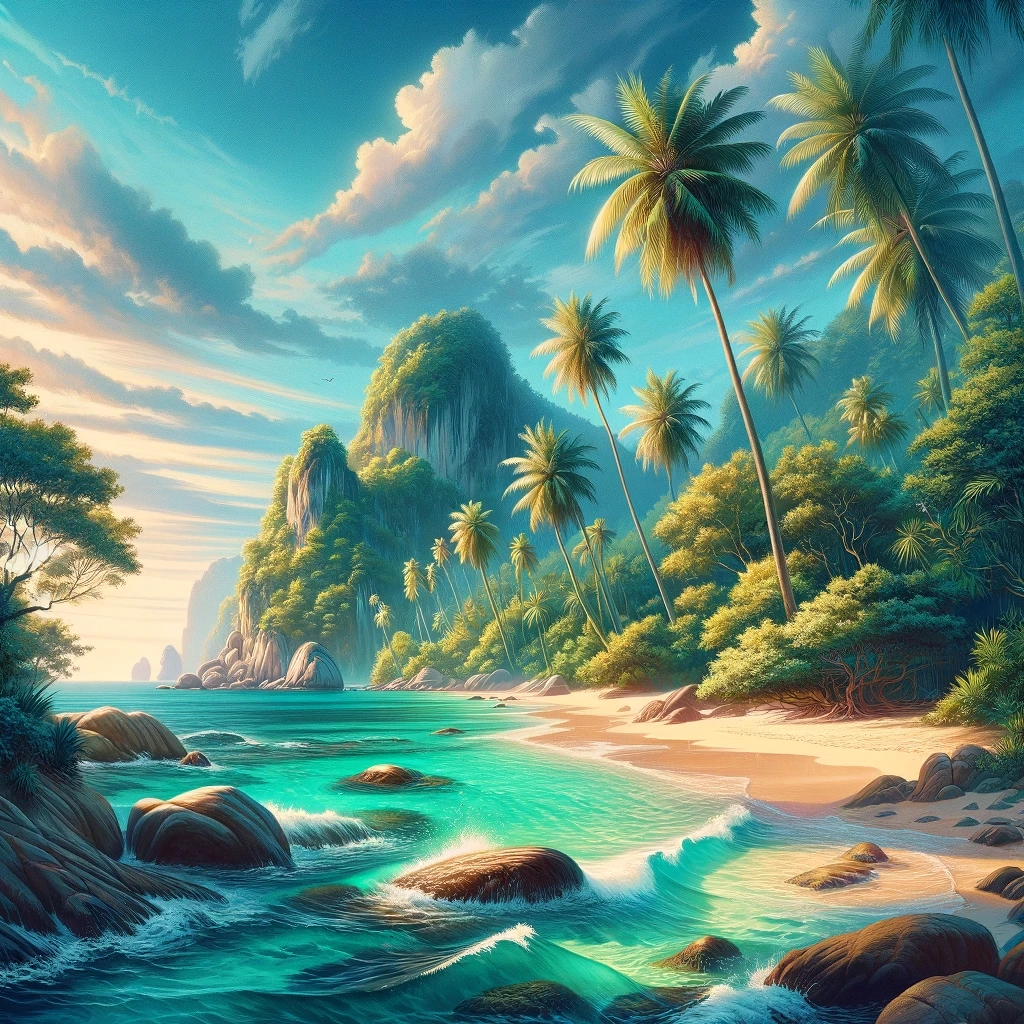 Bringing the Tranquil Vibes of Thai Beaches Into Your Home Through Art