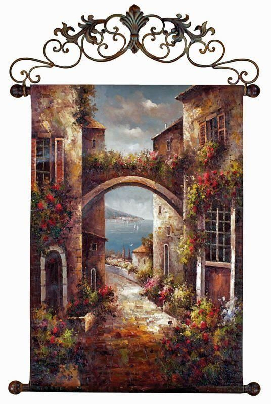 Designing Spaces with Authentic Italian Landscape Wall Art
