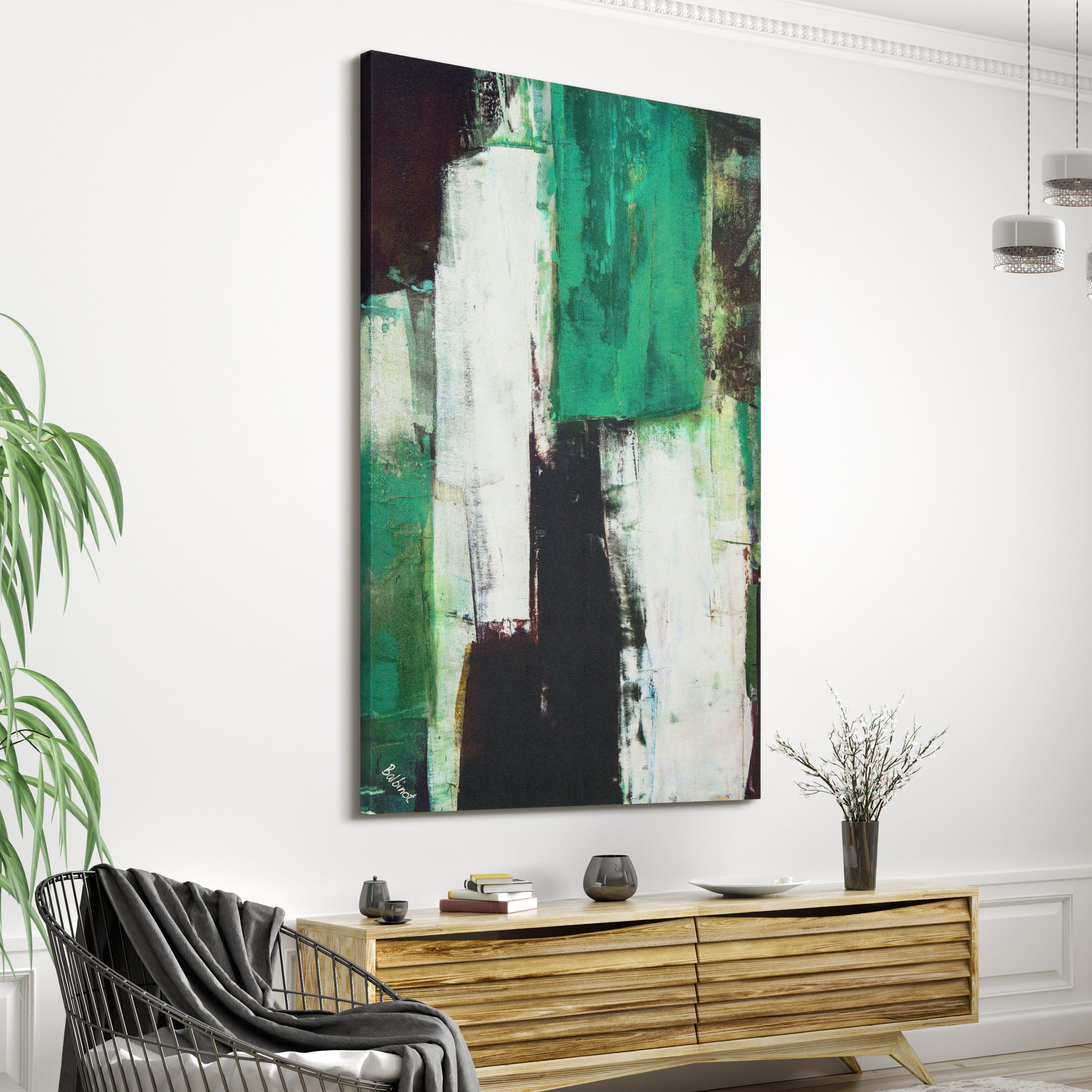 Understanding the Artistic Language of Emerald Abstraction in Contemporary Wall Art