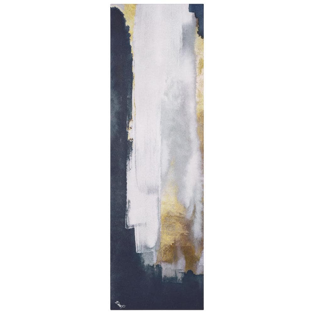 Empire Art Direct Silver Elegance I Abstract Artwork Rendered On Silver ... in Creating Visual Balance with Colorful Silver Shagreen Canvas Wall Art