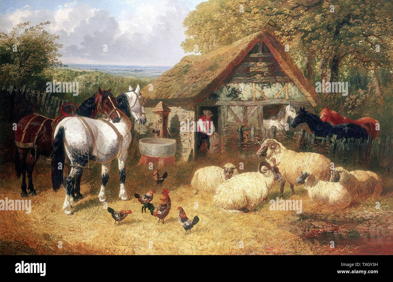 The Artistic Language of Farmyard Scenes in Contemporary Design
