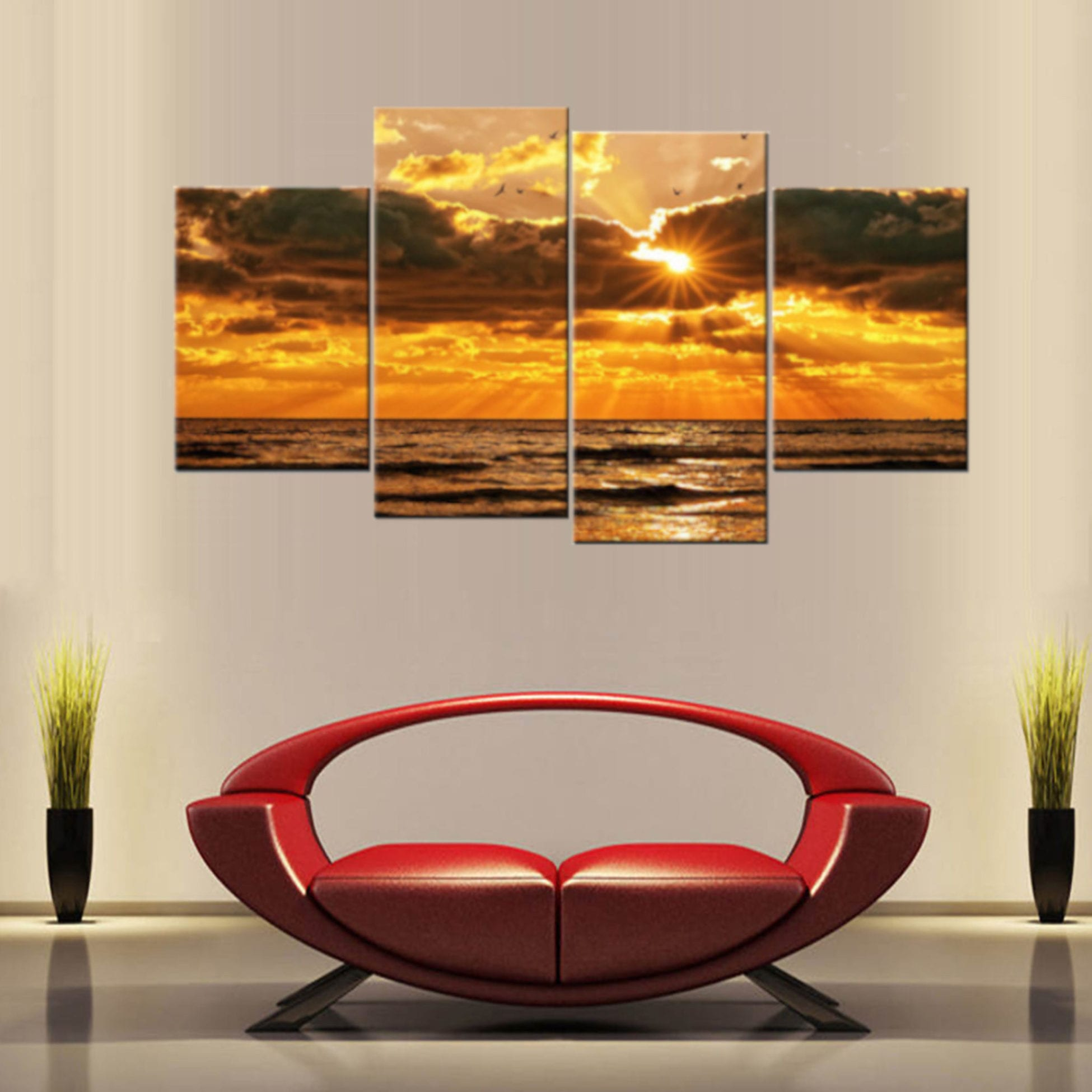 Understanding the Artistic Narrative Behind Ready2Hangart’s 4-Panel Canvas Works