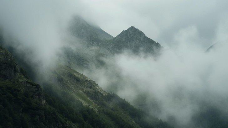 Exploring the Emotional Impact of Misty Mountain Scenes in Contemporary Photography