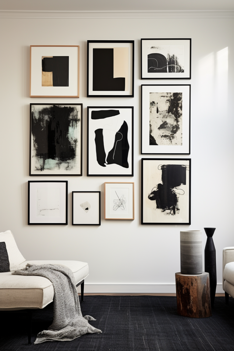 Creating Visual Impact with 30×39 Inch Abstract Canvas Installations