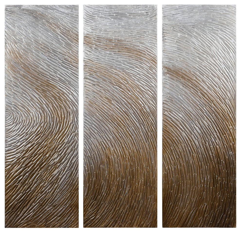 Martin Edwards’ Innovative Approach to Hand Painted Metallic Wall Art