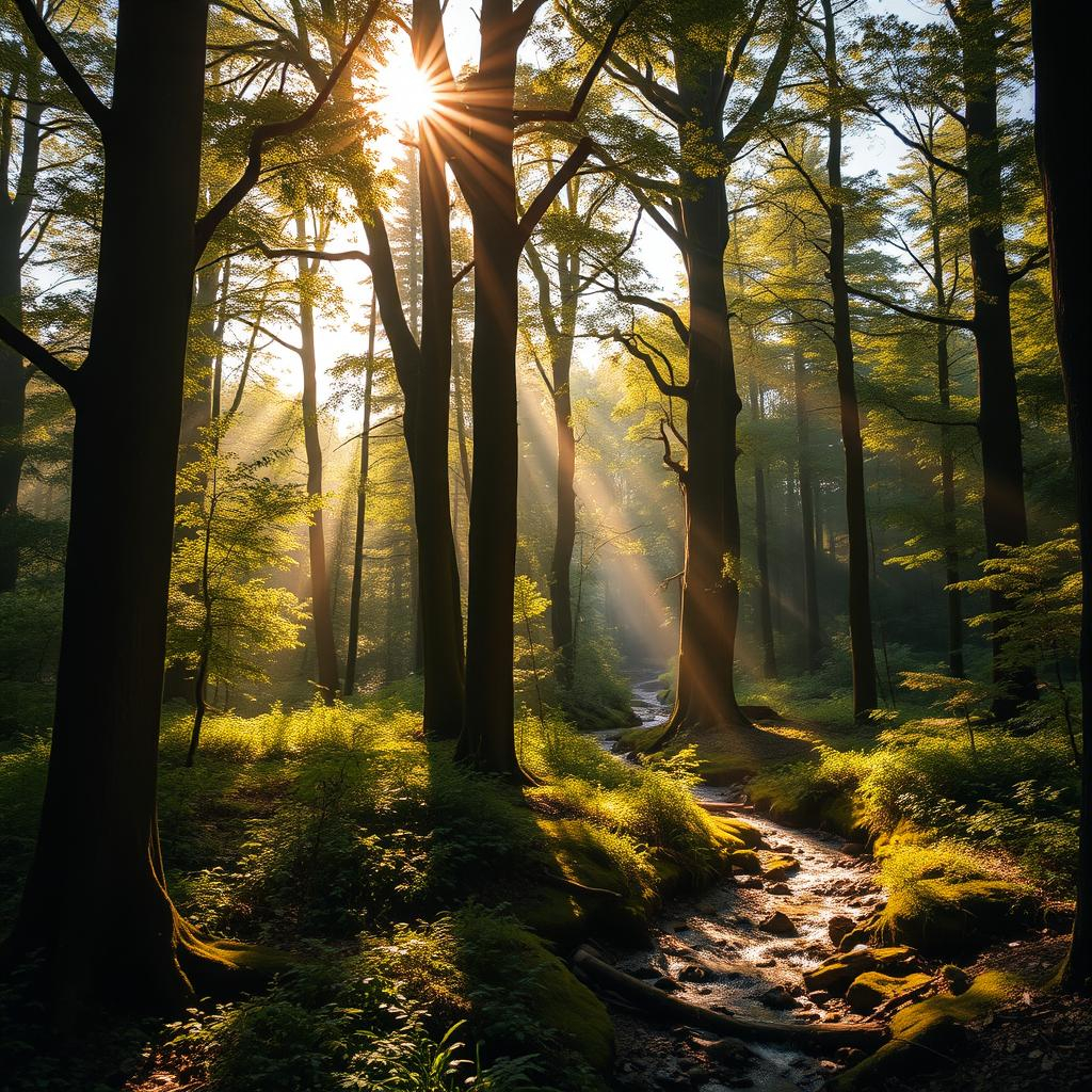 Capturing the Golden Hour Magic in Forest Landscapes
