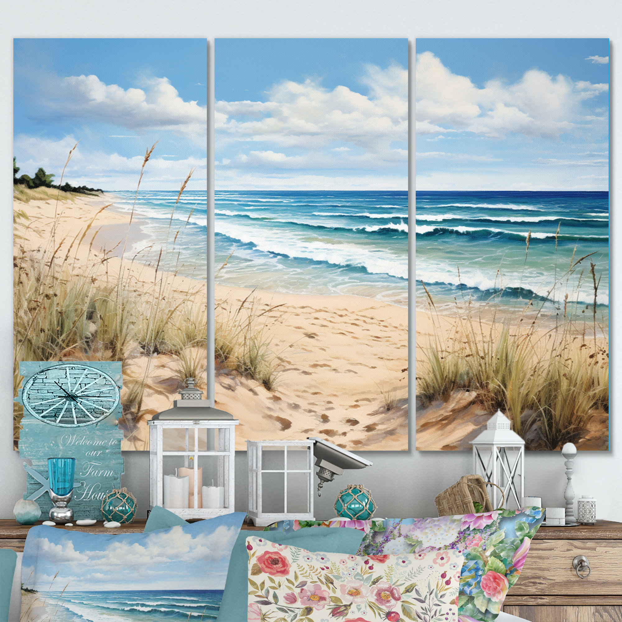 Exploring the Artistic Craftsmanship Behind Coastal Serenity II