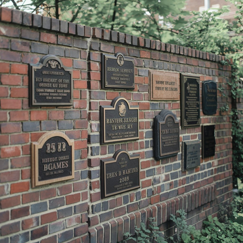 How To Make Unique Outdoor Wall Plaques: Materials, Designs, And More inside Choosing the Right White Brick Wall Plaque for Your Style