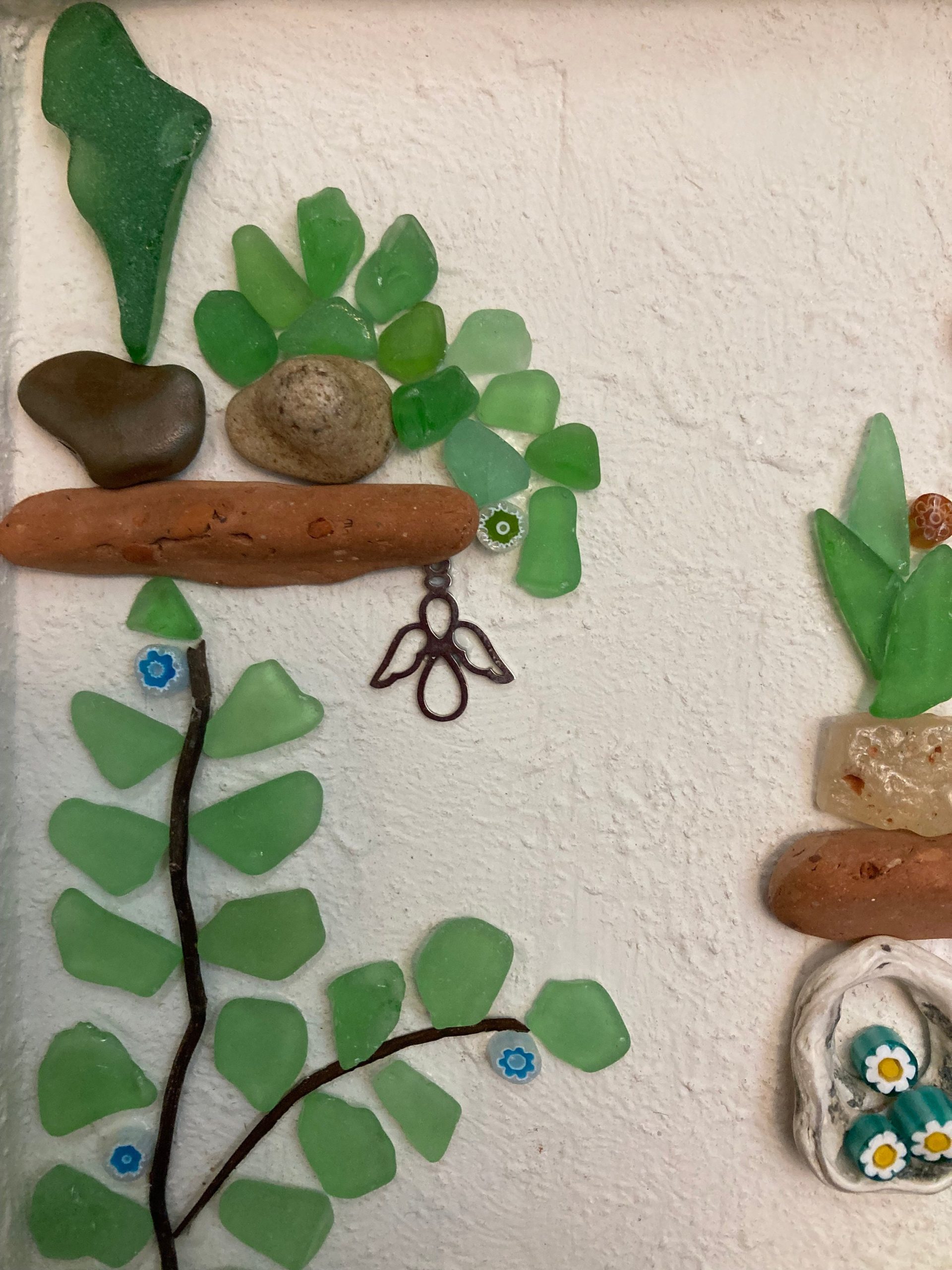 Preserving Nature’s Beauty Through Seaglass Garden Wall Art