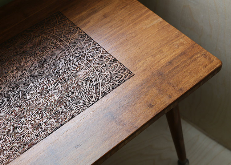 How Traditional Wood Burning Methods Influence Modern Metal Print Design