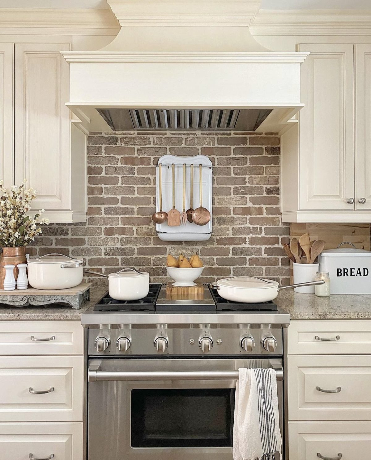 Kitchen Backsplash White Brick – Things In The Kitchen regarding Life Is Better Farm Fresh White Brick Look 2-Piece Wall Plaque Art Set