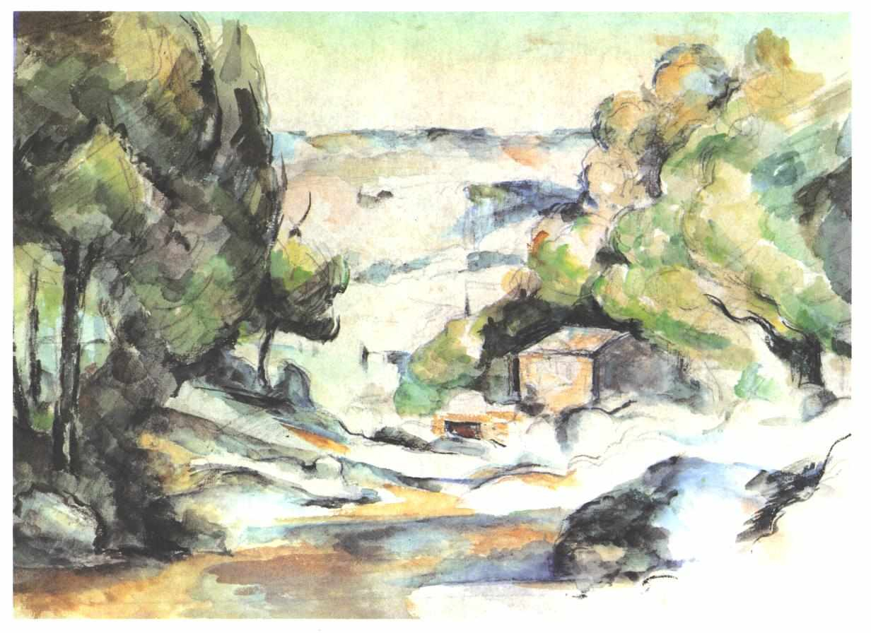 Landscape In The Provence (1880) By Paul Cezanne – Artchive throughout How Landscape Art Captures the Essence of Coastal Provence