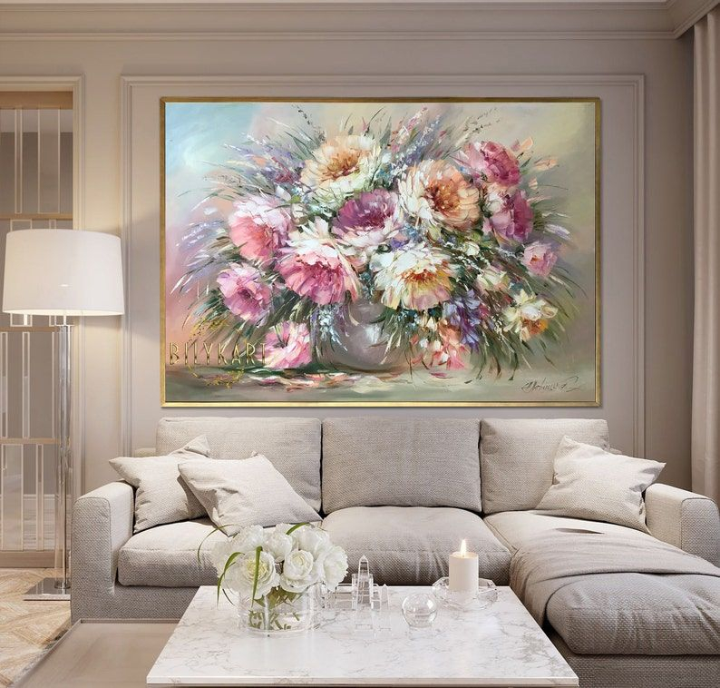 Artistic Techniques Behind Creating Stunning Peony Canvas Wall Pieces