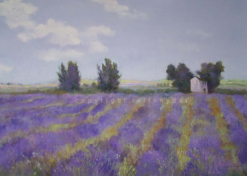 Behind the Scenes of Crafting Authentic Lavender Landscape Prints