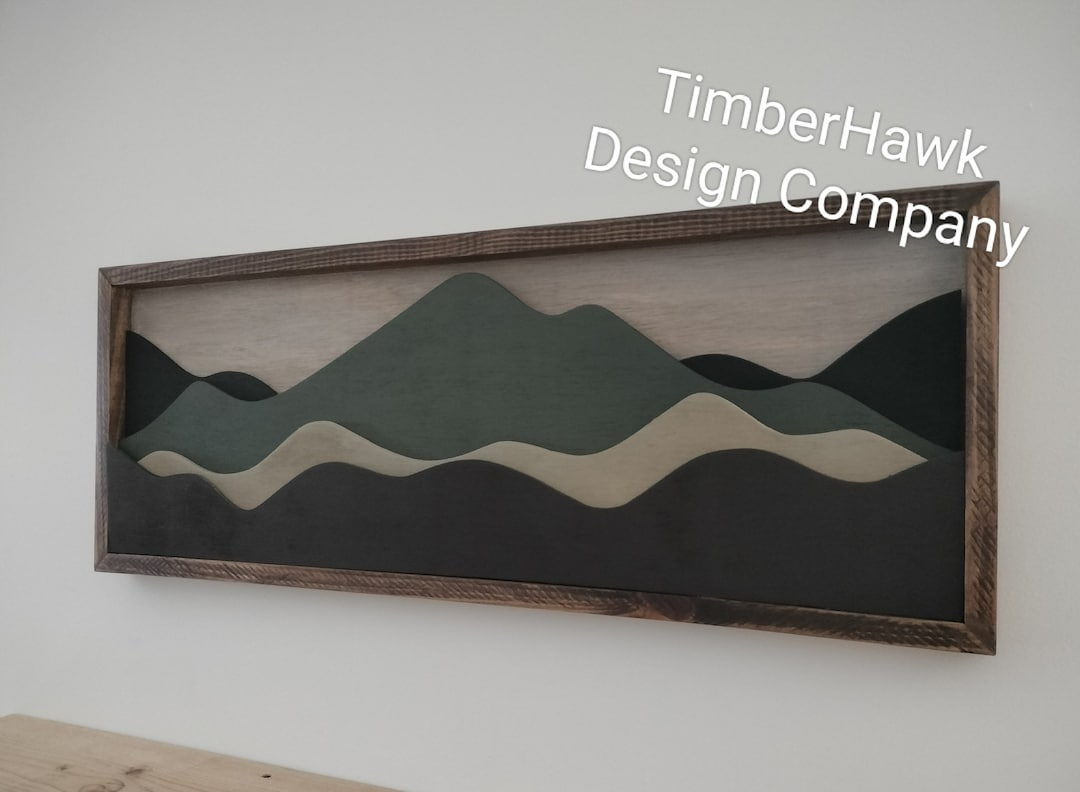 Layered Wood Decor, Wood Layering Designs, Layered Wall Art Design ... for Monoscape Xxxvii' Wrapped Canvas Wall Art By Karen Biery, 24" W X 30" H