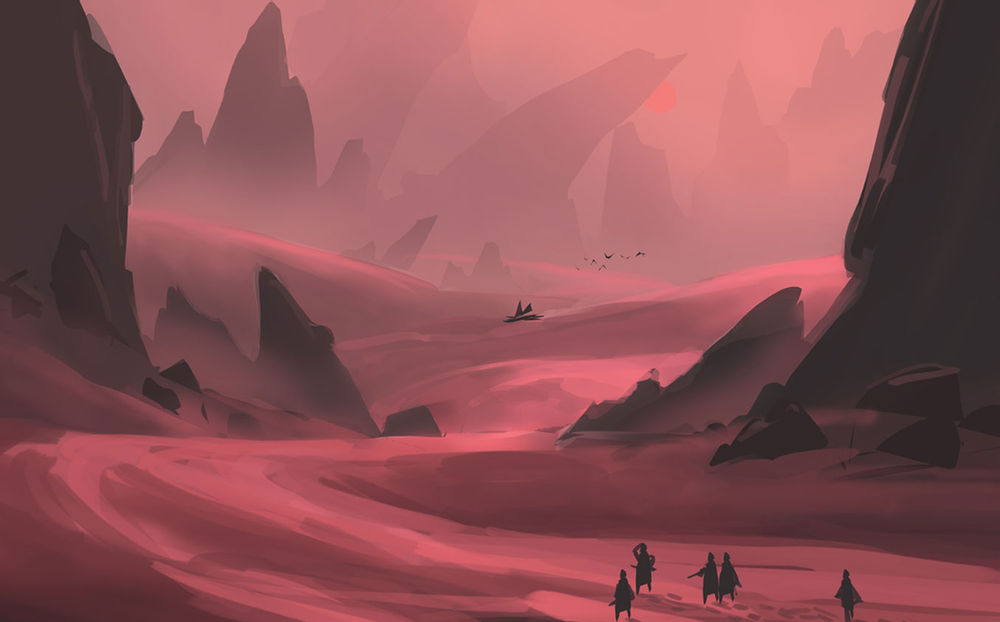 Lore Spotlight: The Red Desert within The Psychology of Viewing Red Desert Scenes Through Modern Art Lenses