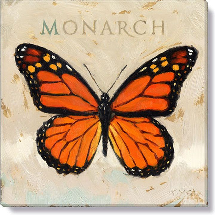 Monarch Giclee Wall Art | Monarch Butterflies Art, Butterfly Canvas ... pertaining to How Monarch Set Crystallus Epoxy Coating Enhances Butterfly Canvas Wall Art Durability