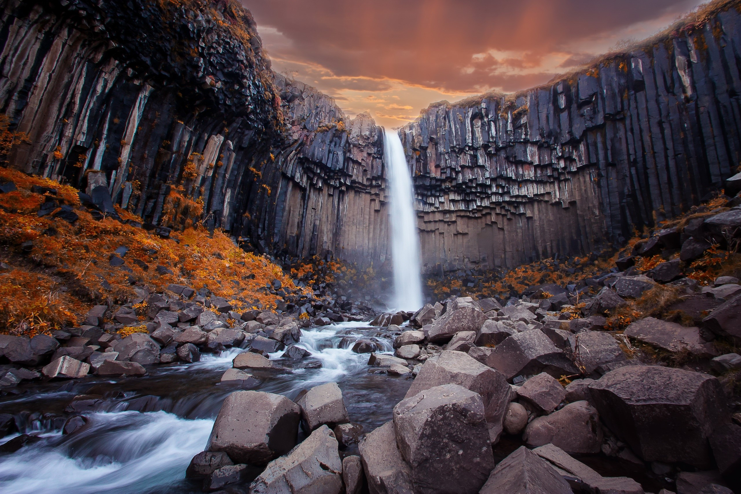 Nature, Rock, Stones, Landscape, Water, Waterfall Hd Wallpaper with The Aesthetic Appeal of Stone and Water in Landscape Photography
