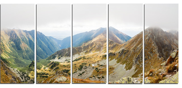 The Evolution of Landscape Art Featuring the Dramatic Peaks of Ostry Rohac and Placlive