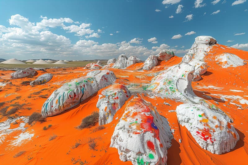 The Psychology of Viewing Red Desert Scenes Through Modern Art Lenses
