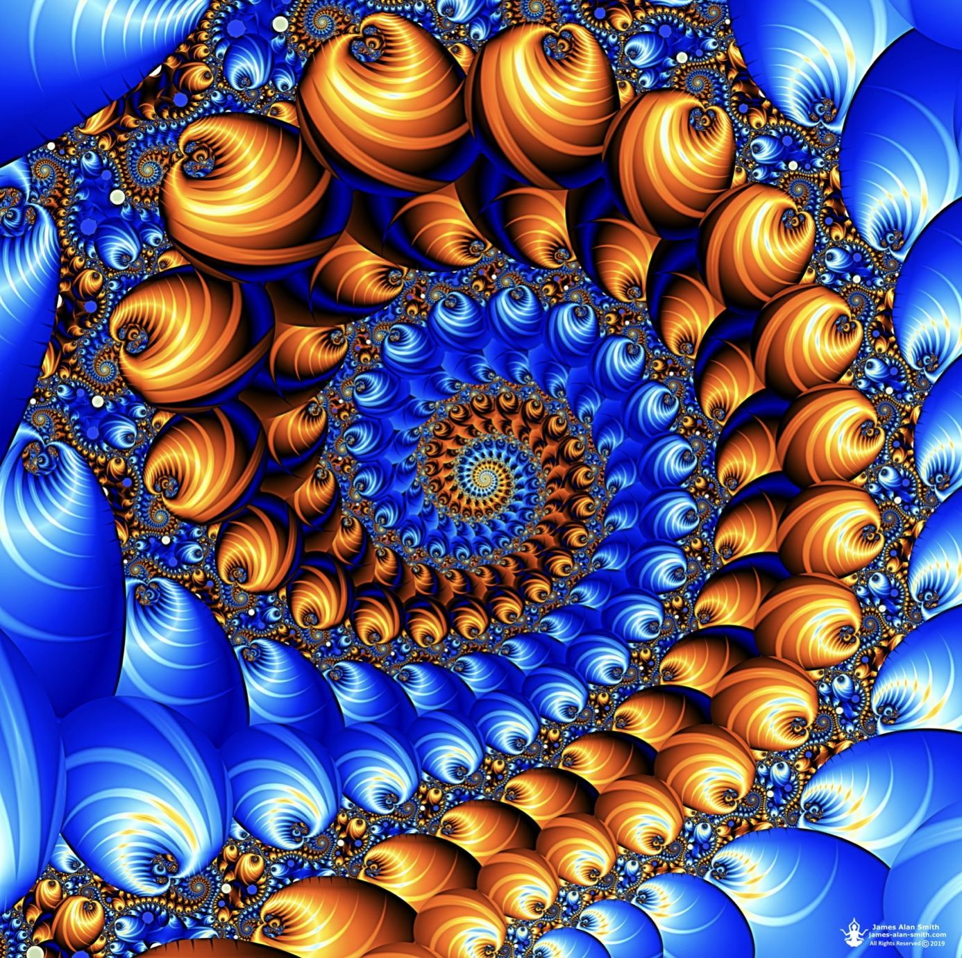 Creating Harmony Through Fractal Geometry in Contemporary Digital Art