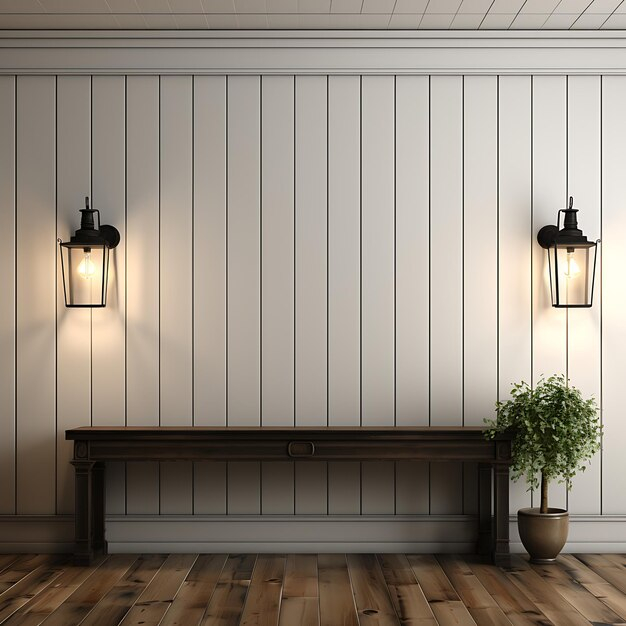 Premium Photo | Transforming Spaces Captivating Wall Decor Backgrounds ... with Rustic Wood Panel Wall Art Collage, Set Of 9 Square Midcentury Modern