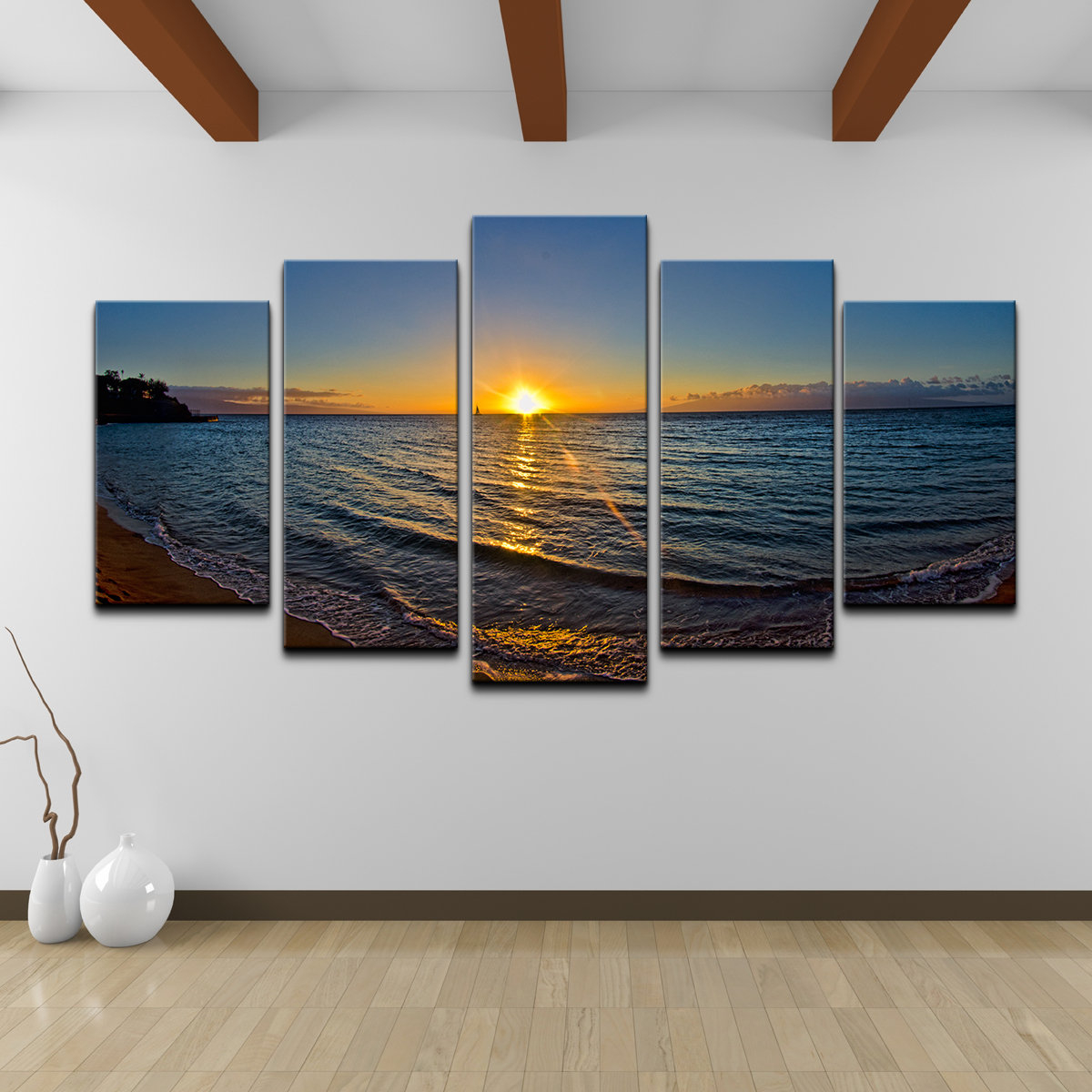 The creative process behind Ready2HangArt’s popular Sun Rise wall art series