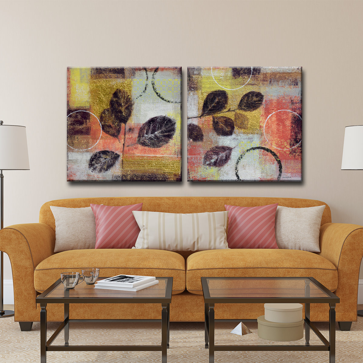 Analyzing the Cultural Impact of Norman Wyatt Jr.’s 2-Piece Canvas Art Set Last November I/II