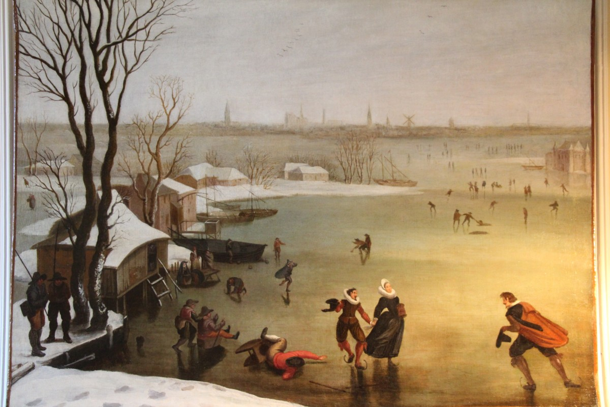 Discovering the Beauty of Frozen Lake Scenes in Dutch Wall Art