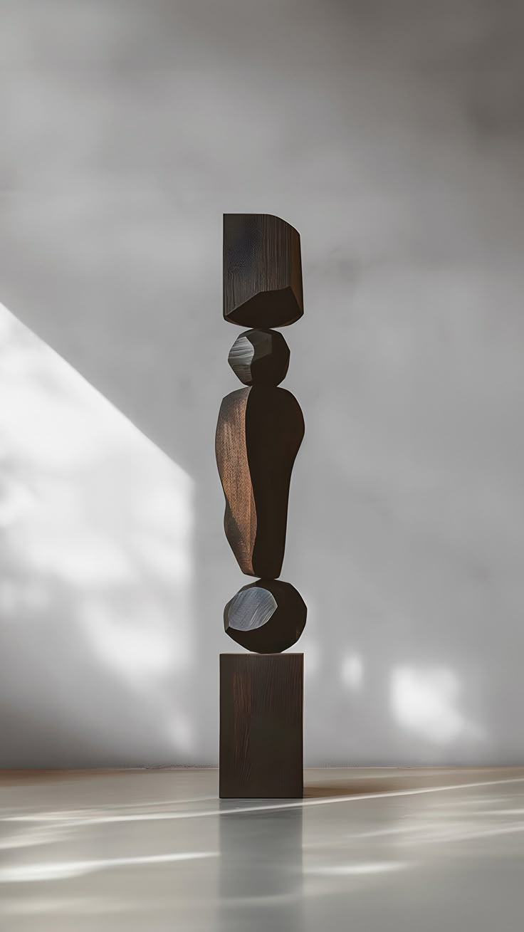 Still Stand No102, The Dark Elegance Of Abstract Burned Oak By Escalona ... regarding The Artistic Value of Textured Wood Sculpture Collections
