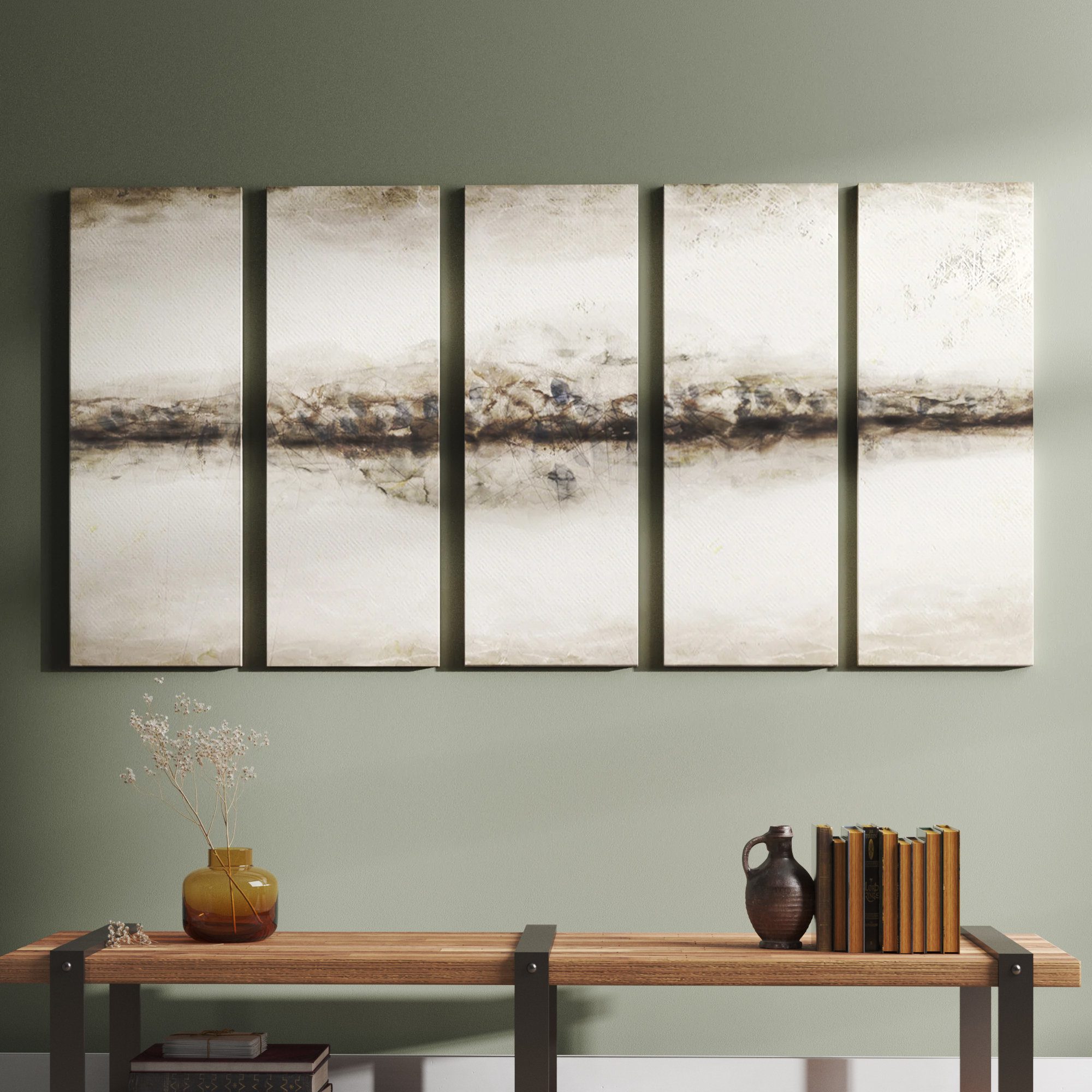Understanding the Artistic Language of Abstract Neutral CXLIII-II Series