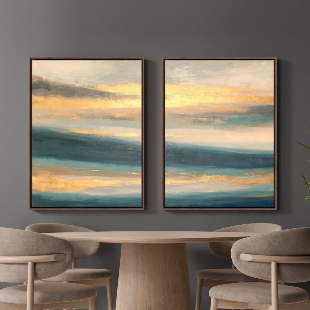 The Cultural Impact of Contemporary Two-Piece Wall Art Collections