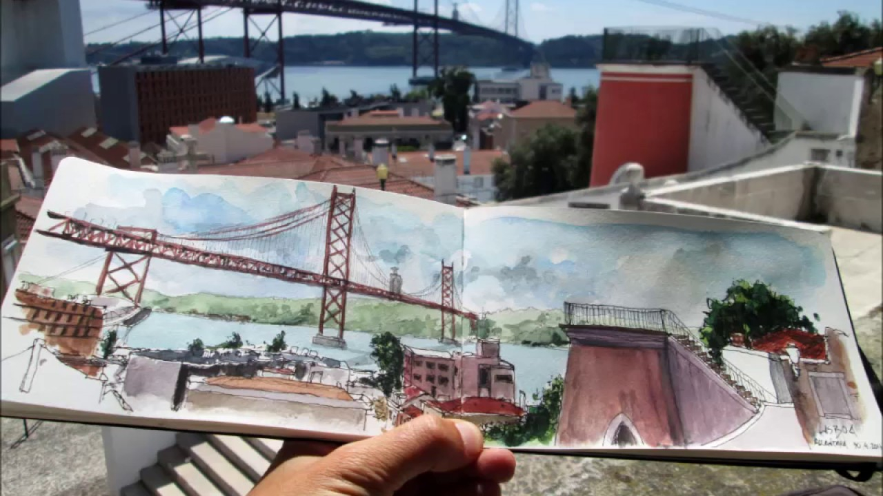 Behind the Scenes of Creating Authentic Lisbon Bridge Canvas Art
