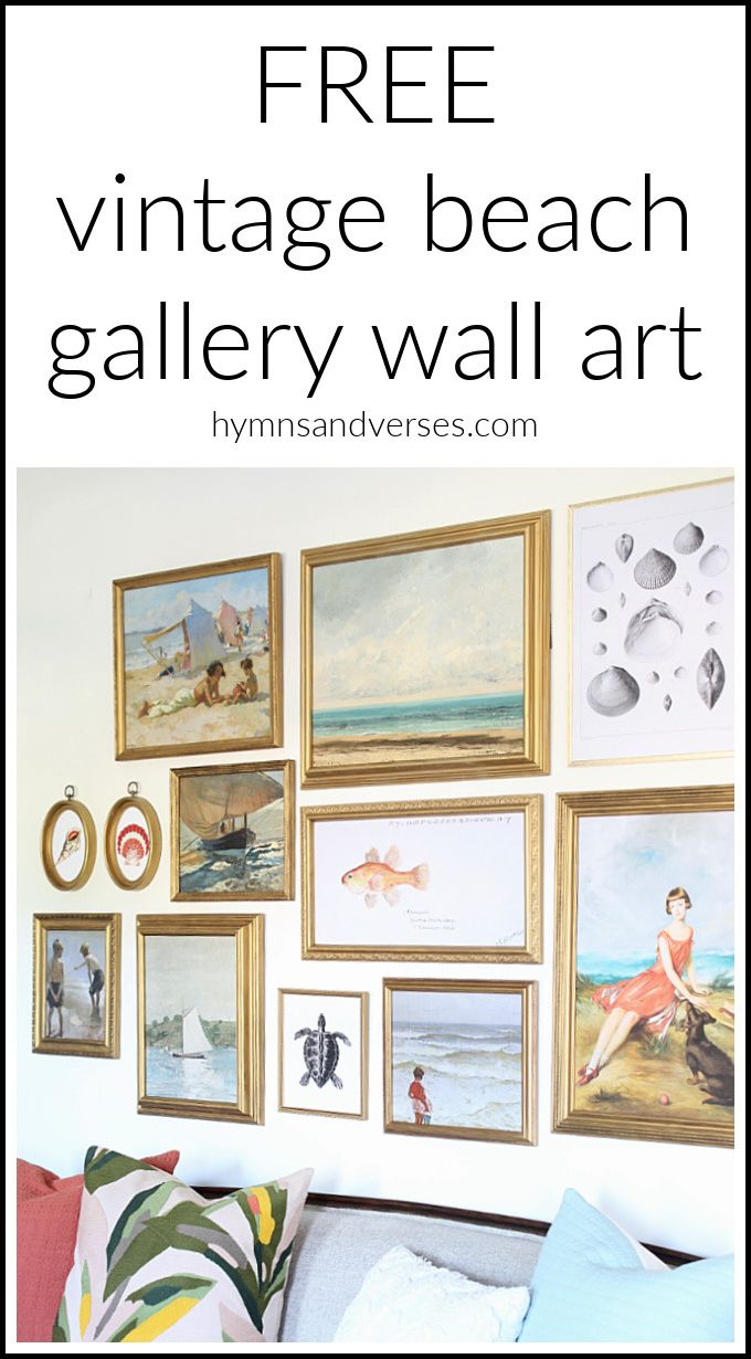 The evolution of coastal themed wall prints from the 1950s to today