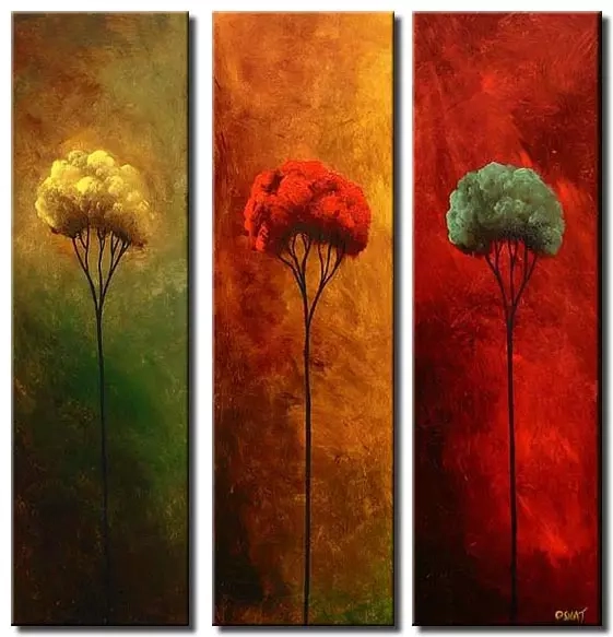 The Psychology of Warm Colors in Contemporary Wall Art