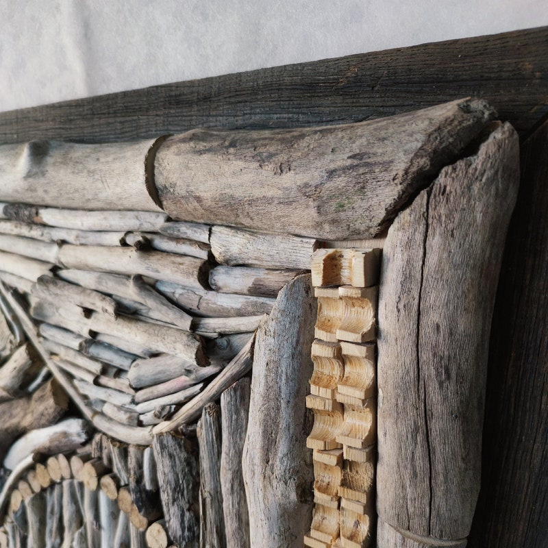 Wood Art - Etsy for Chinese Rustic Rectangular Green " Art " Wood Decor Wall Plaque Ws3409S