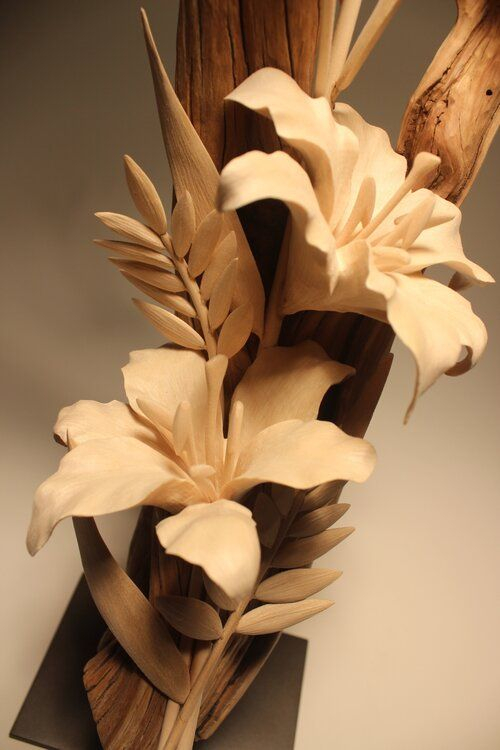 Traditional Techniques in Contemporary Floral Wood Art